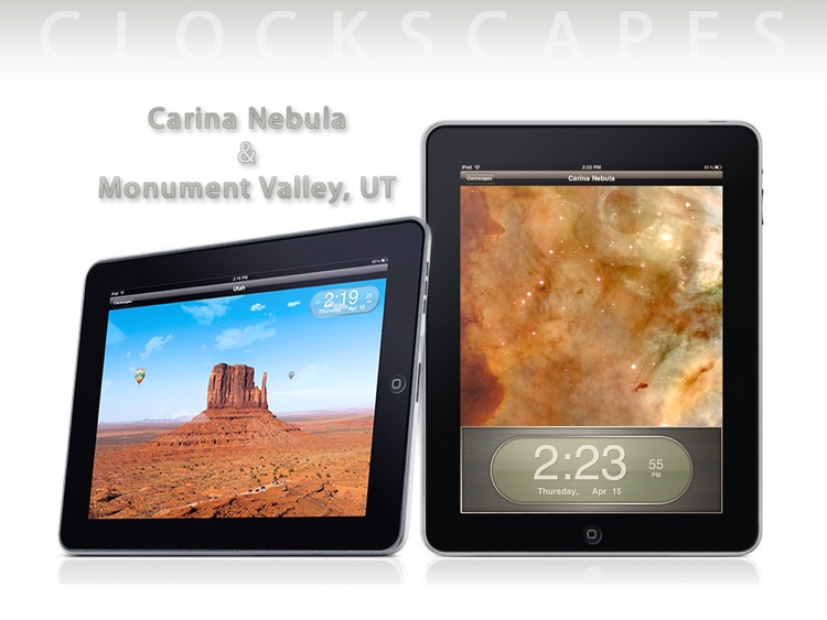 Clockscapes Moving Pictures - Animated Clock Display!