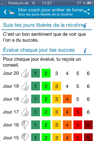 Mon coach pour arrêter de fumer screenshot 3