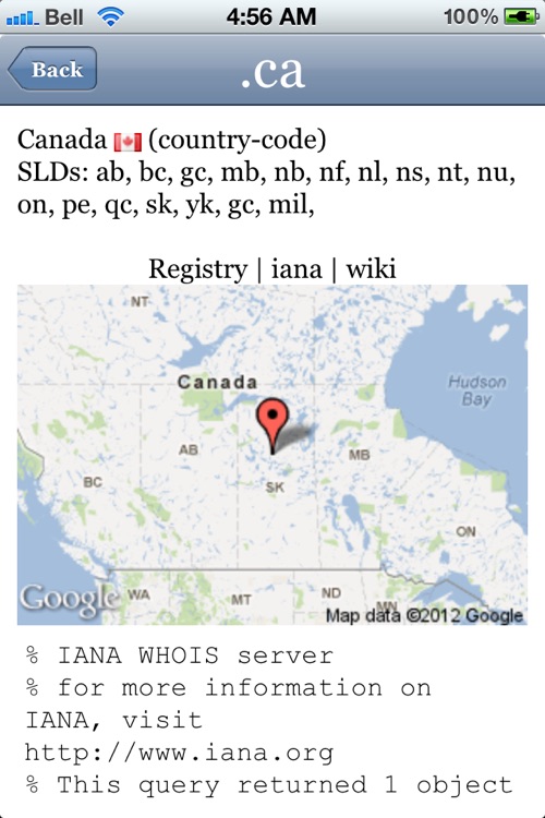 WHOIS Lookup for Canadian Domains