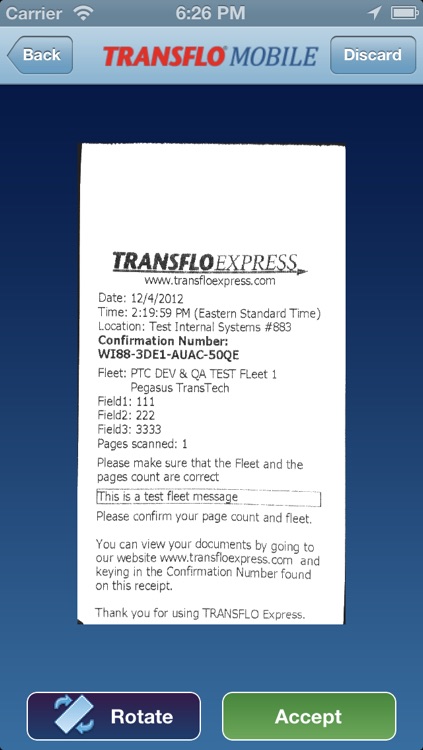 TRANSFLO Mobile screenshot-3