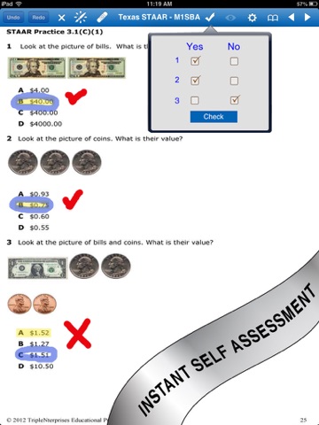 TxSTAAR Student Preparatory Materials (1.1.11) screenshot 2