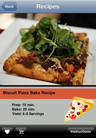 Homemade Pizza Recipes Lite screenshot 4