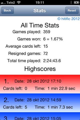 The Idiot Aces Up Solitaire Free screenshot 3