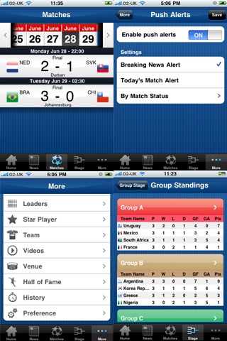 WC 2010 Live with PUSH screenshot 3