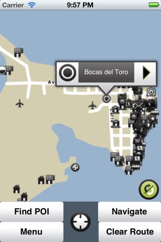 Panama GPS Map screenshot 2