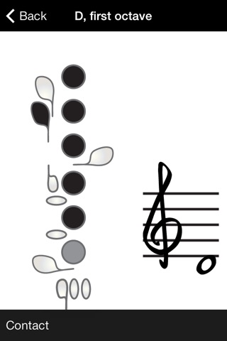 Flute intonation screenshot 2