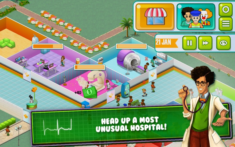 Hospital Manager – Build and manage a one-of-a-kind hospital thumbnail 2
