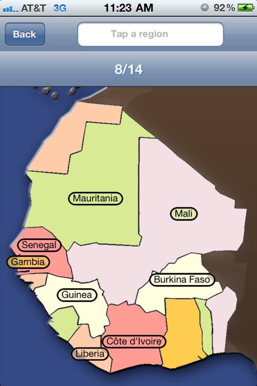 TapQuiz Maps World Edition