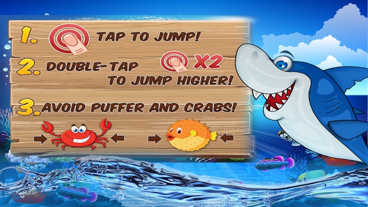 Shark Jump - Shark Run and Dash Eat Starfish Explorer and Adventure Fun Game