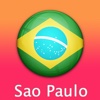 Sao Paulo Travel Map (Brazil)