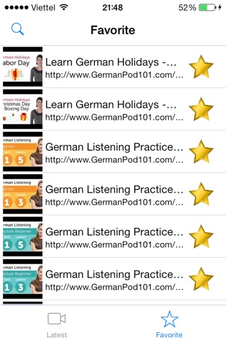 Learn German in Videos screenshot 4