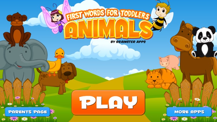 First Words for Toddlers 1: Animals