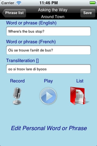 EasyTalk Learn French Free screenshot 3