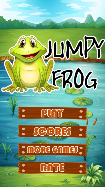 Jumpy Frog - Don't Step Into Water!