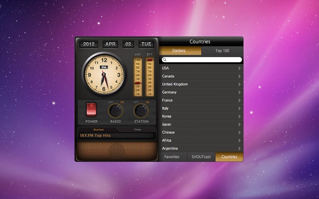 ‎Radio Clock - Listen to 50,000 stations from around the world! Screenshot