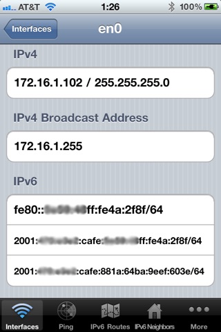 IPv6 Toolkit screenshot 2
