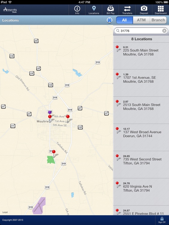 Ameris Bank Personal for iPad screenshot-4