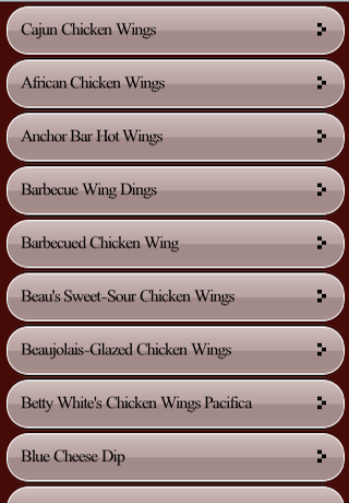 Chicken Wing CookBook screenshot 2