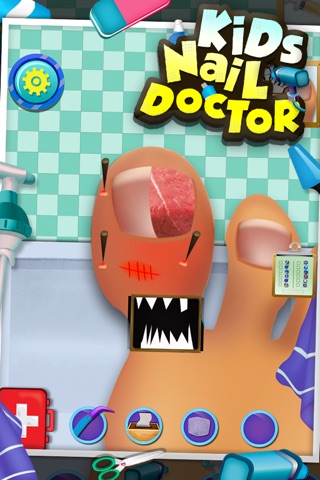Kids Nail Doctor - Toe Nail Surgery, Kids free games for fun screenshot 2
