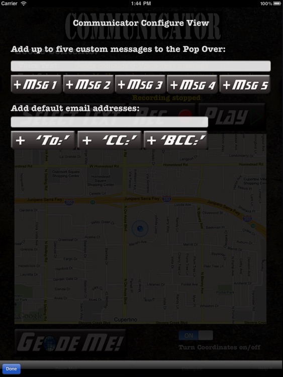 Geode Communicator (iPad Edition) screenshot-4
