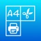 Print your photos directly from your iPhone/iPad on multiple A4 pages