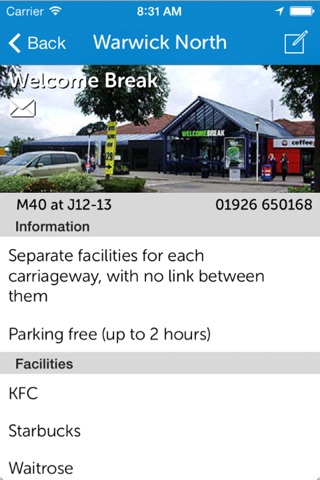 Motorway Services screenshot 3