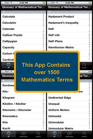 Glossary of Mathematical Terms screenshot 4