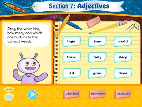 Grammar Fun 2nd Grade HD screenshot 4