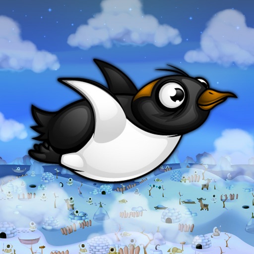 Fly Penguin Fly! - Adventure of a Flappy Icy Brave Bird iOS App