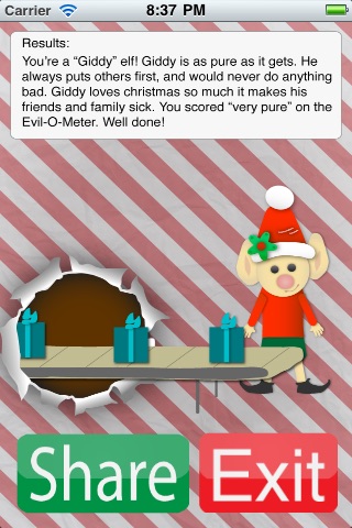 Christmas Elf Quiz screenshot 4