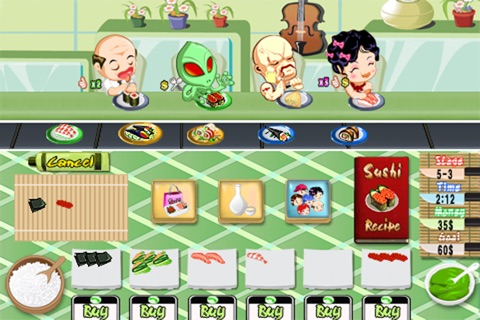 Sushi Rush Free screenshot 2