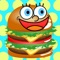 Classic Yummy Doodle Burger Game Apps-Eat Foods for Dinner & Drink Juice for Breakfast with Spooky Finger-Humor Fun Jar Effect,Cool,Simple,Preschool Boy & Girl Gold Games Journey App
