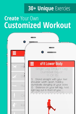 xFit Lower Body Pro – Train Lean Muscular Thighs, Butt, Hamstrings and Calves screenshot 3