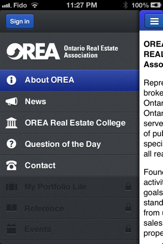 OREA - Ontario Real Estate Association screenshot 4