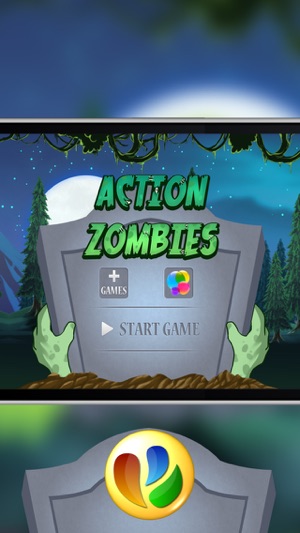 Action Zombies – A Fun Zombie Jump and Run Game, 行動殭屍 - 一個有趣(圖2)-速報App