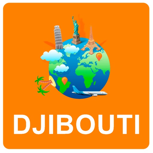 Djibouti Off Vector Map - Vector World icon