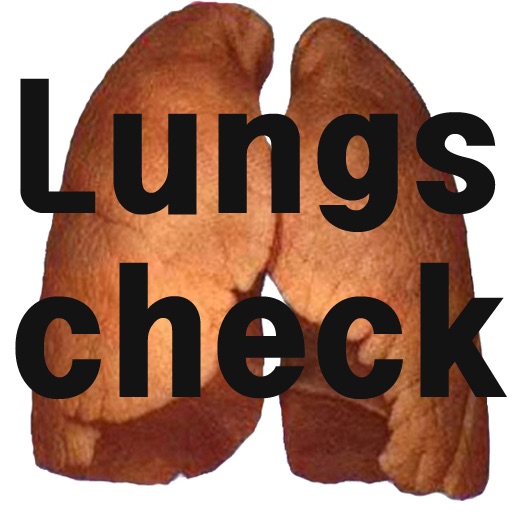 Lungs Check - no smoking icon