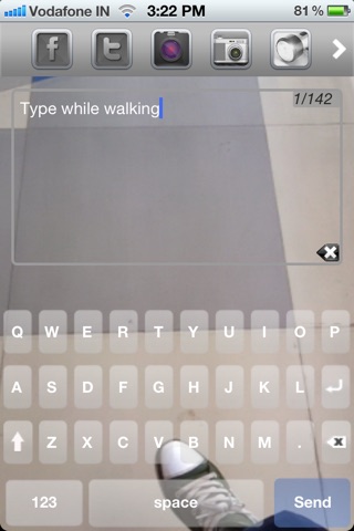 Walk Type Share screenshot 2