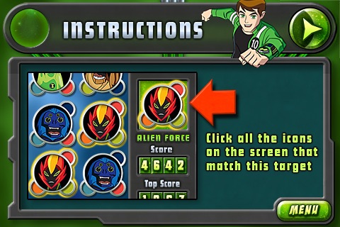 Ben10 Alien Locator Lite screenshot 2