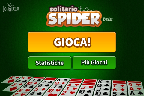 Spider Solitaire Jogatina screenshot 2