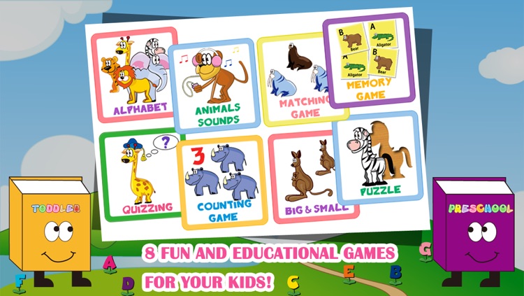 Alphabet Toddler Preschool FREE - All in 1 Educational Puzzle Games for Kids