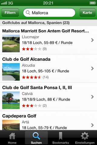 Albrecht Golf Guide screenshot 2