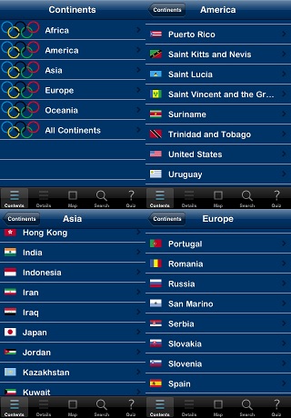 205 National Anthems, Maps, Flags, Facts screenshot 3
