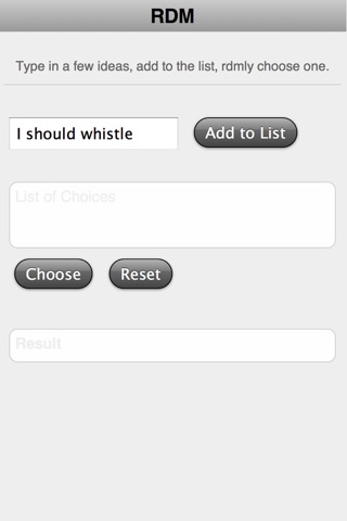 Random Decision Maker screenshot 2