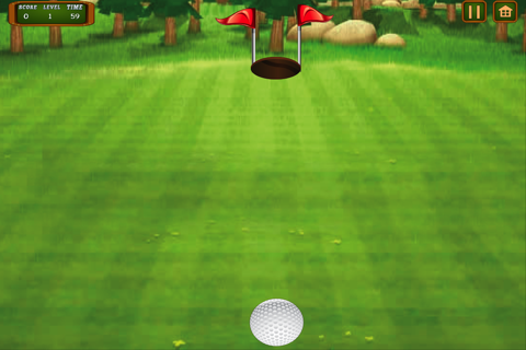 Golf Flick Crazy Extreme Course screenshot 2