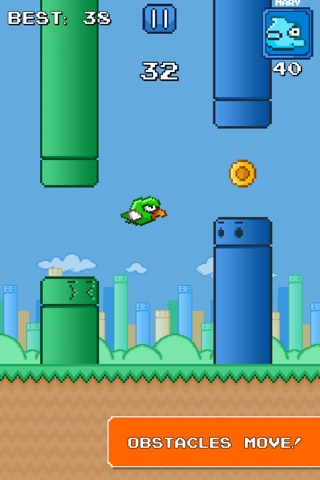 Flappy Buddies: A tiny bird and its fish friends adventure screenshot 3