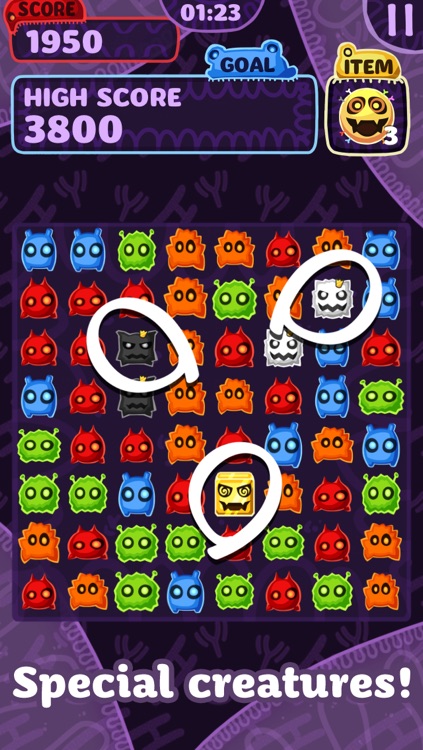 oNomons Pro - Matching Puzzle Game