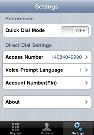 Vertex OEM Dialer screenshot 2