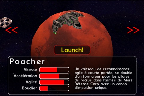 Mars Defender: Asteroids Space RPG screenshot 2