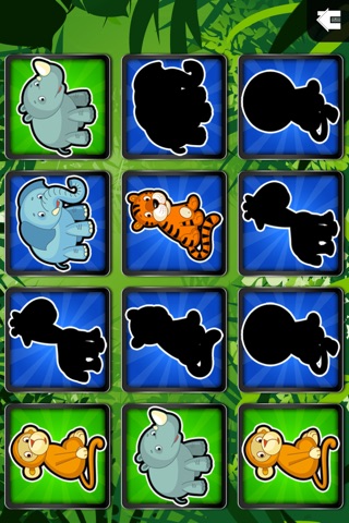 Jungle Pairs - Animal Sounds Match Game Free screenshot 4